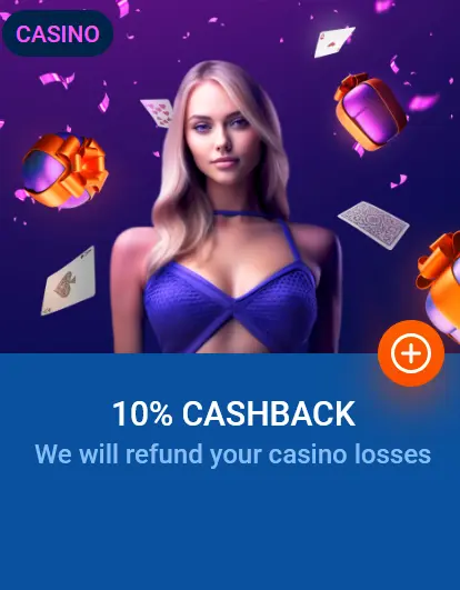 10% Cashback at Mostbet