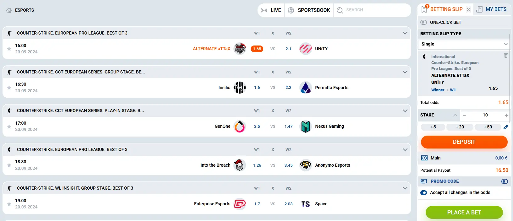 CS betting CS betting