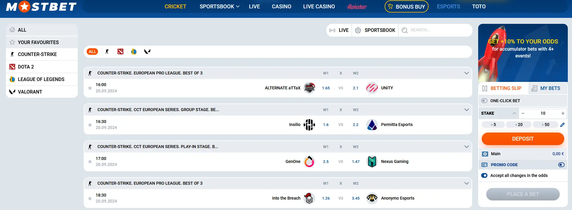 Types of cyber sports at Mostbet Types of cyber sports at Mostbet